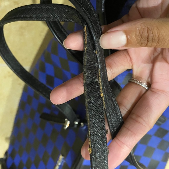 Michael Kors Jet Set Travel Checkerboard Tote - Picture 5 of 5